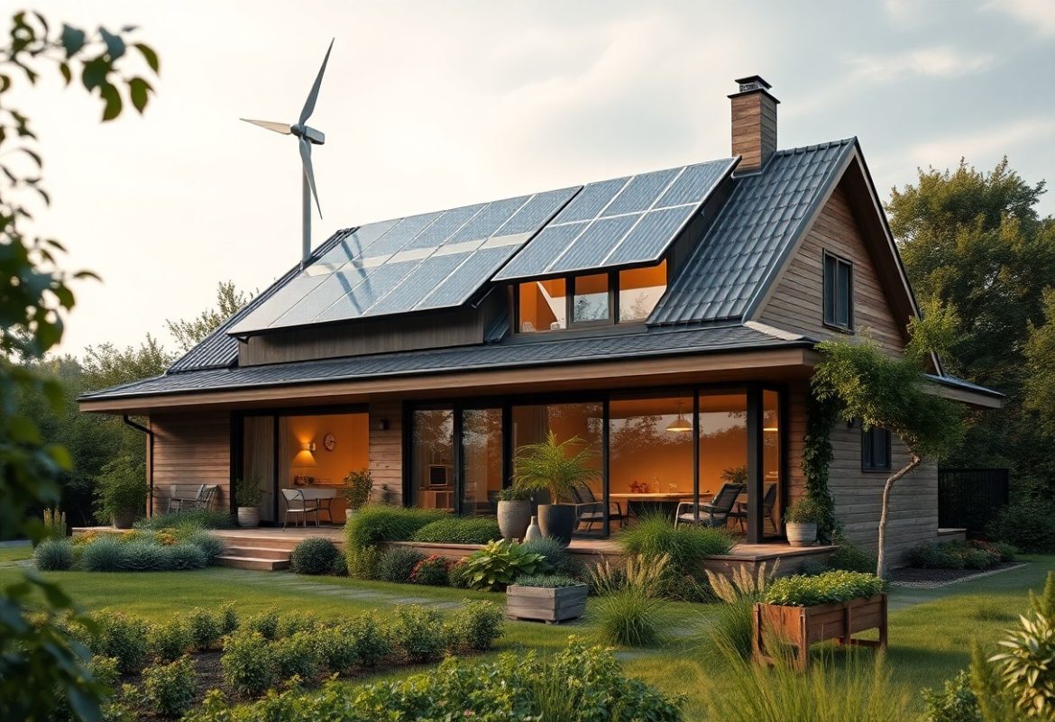 Casa energeticamente autonoma tecnologie accessibili per l'indipendenza